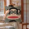 Anime PPaul FFrank Big Mouth Monkey Cushion Cover Inches Farmhouse Decor Home Throw Pillow Covers for Couch Decorations