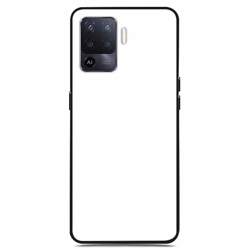 For OPPO Reno 5 Lite Case Luxury Tempered Glass Bumper for OppoA94 4G Phone Cover For OPPO a94 4G/ Reno5 Lite Glass Coque A94 4G