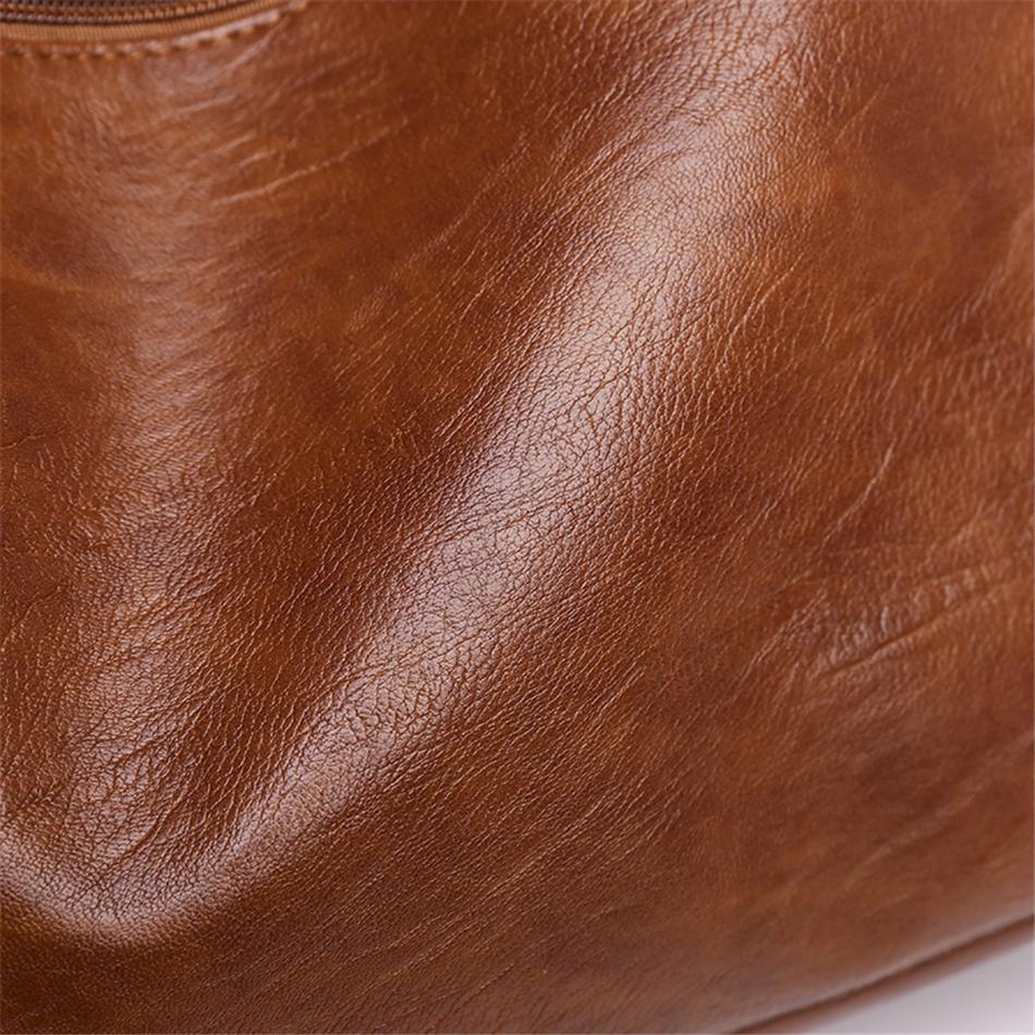 Роскошная сумка-мессенджер из искусственной кожи, винтажная женская ручная сумка, большая вместительная повседневная сумка-хобо, кошелек, женские сумки через плечо