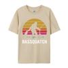Bassquatch Bigfoot Sasquatch Fishing Tshirt Unisex Vintage Tshirts Anime Printed Tee Shirts Male Plus Size Black