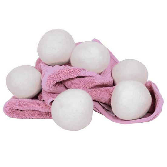 6/12Pcs Wool Dryer Balls 6/7/8CM 3 Sizes Organic Natural Fabric Softener Reduce Drying Time Hypoallergenic Reusable Hand-Felted Laundry Balls
