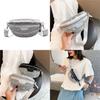 Marvel Avengers Diamond Sequin Waist Bag With Chain For Street Style Fashion
