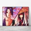 Японское классическое аниме Натуто Учиха Саске настенное украшение высокого качества художественные подарки для детей плакат домашние комиксы фотографии
