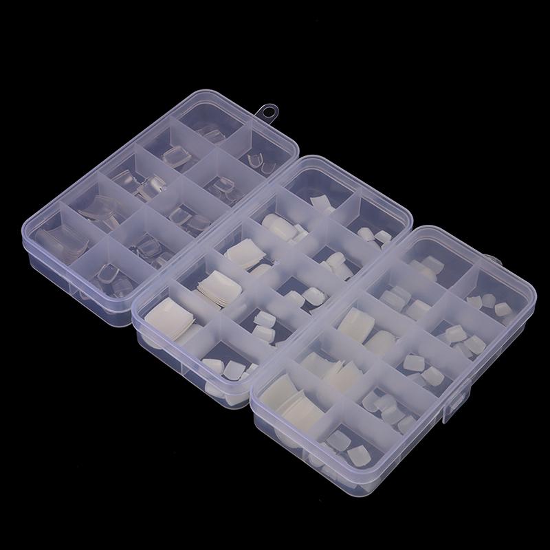 100 шт. Акриловые накладные ногти на ногах, накладные ногти, искусственный маникюр, украшение для ногтей