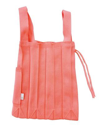 Вязаная складная плиссированная мини-сумка EU Lou Shopper Mini Souffle [Routet] (оранжевый)