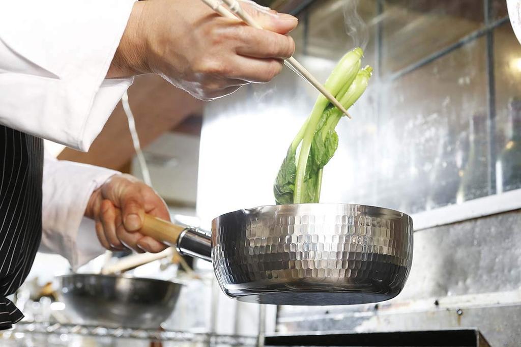 Алюминиевый ковш Юкихира EBM 15 см (Полированная отделка)