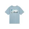 Uniqlo Коллаборация X Макото Синкай SS23 Письмо Мультяшный Аниме Принт Круглый Вырез Короткий Рукав Футболка Унисекс Топы Розовый Синий 456287-62