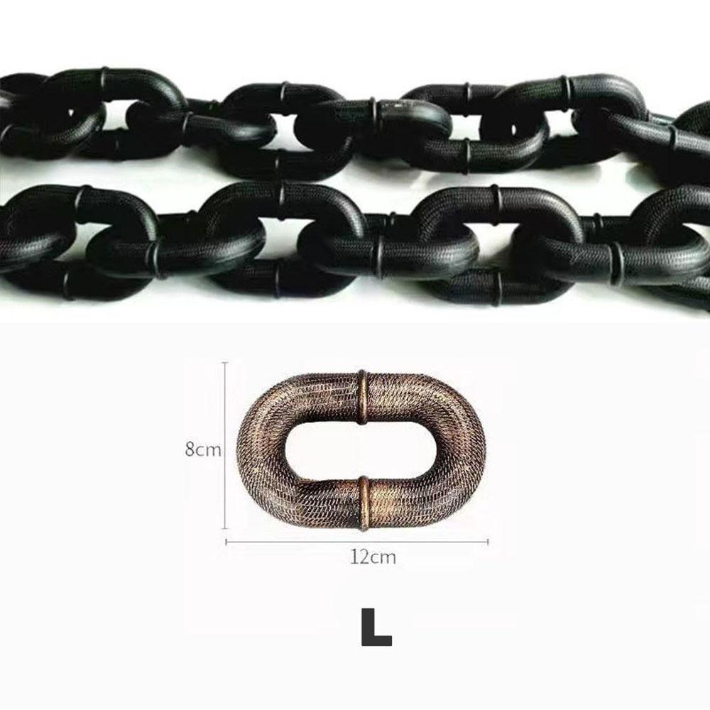 Dog Leash Traction Chain for Dogs Fun Simulation Iron Chain Dog Plastic Thick Chain Traction Rope Pet Supplies Dogs Accessories