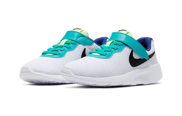 Nike Низкие детские lifestyle кроссовки Белый Зеленый Для детей от 3 до 7 лет CZ3587-103