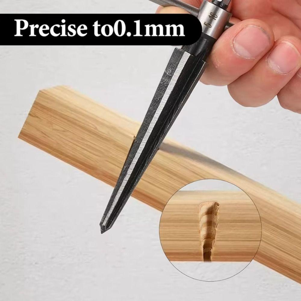 Chamfer Tapered Reamer Tool Carbon Steel Metal Hole Opener Taper Reamer Set Hand Reamer Tool