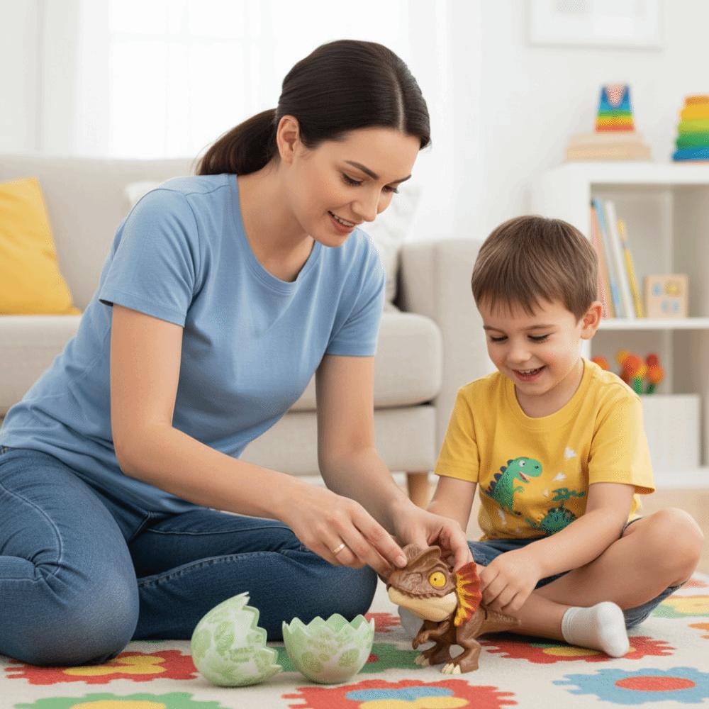 Deformed Design Transforming Dinosaur Movable Joints Tyrannosaurus Rex Model  Children Play