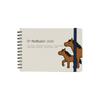 Delfonics Planner 2026 Edition October Rollbahn Pony Monthly Schedule Book (Starts 2025) Diary, Horizontal, Large, (Cream)