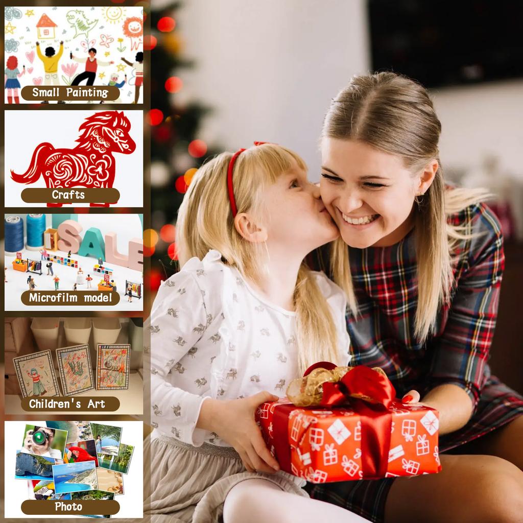 Набор мини-мольбертов из 14 штук, складной маленький деревянный настольный мольберт, держатель для детской живописи, арт-канцелярия для художников, детский подарок