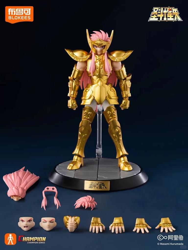 Фигурка Блокис Saint Seiya Маска Смерти Сюра Ширю Фигурка Действия Класс Чемпиона Статуэтка Коллекционная Модель Украшение Игрушка Подарки