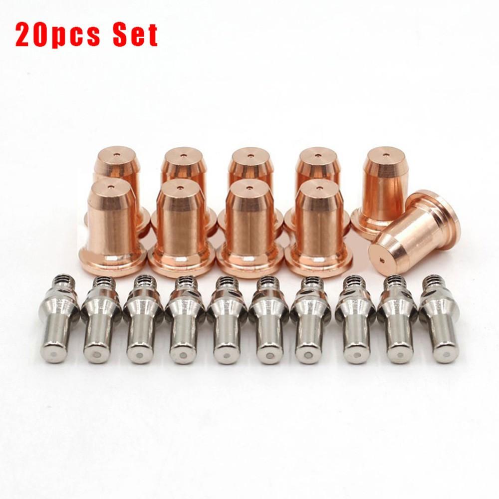 20 шт. 52582 51313 Расходные материалы для плазменной резки PT60 PT-60 для наконечника электрода IPT-60