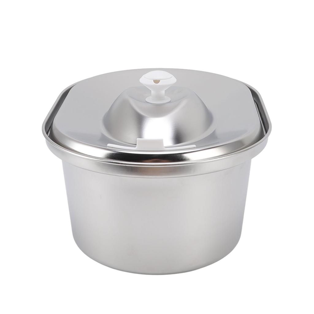 Поилка для домашних животных тихая 4 л большой емкости из нержавеющей стали автоматический диспенсер для воды для кошек и собак