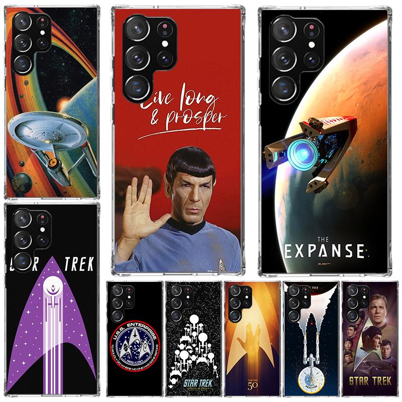 Мягкий чехол для телефона Star Movie T-Trek для Samsung Galaxy S22 S23 S24 S25 Edge S26 Ultra S20 FE S21 Plus + Fundas Coque Galaxy S20 S2