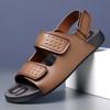 Модные мужские летние сандалии с открытым носком, спортивные, повседневные, пляжные, удобные, брендовые сандалии или мужские, износостойкие, на мягкой подошве, мужские туфли