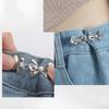 1PC  Bowknot Button Adjuster for Pants and Skirts Waist Tightener Adjustable Waist Buckle for Jeans No Sewing Required