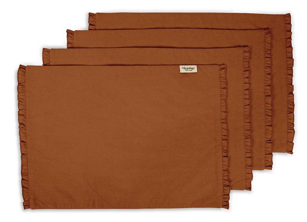 Vargottam Черный домашний декор, двусторонний декор стола, оборки, салфетки, двусторонний обеденный коврик-набор