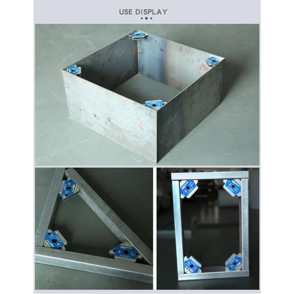 2 ШТ./4 ШТ. Магнитные держатели для сварки 12,5 кг Угловой припой Магнит-стрелка Фиксатор сварки Позиционер Ферритовый вспомогательный инструмент для удержания Локатор