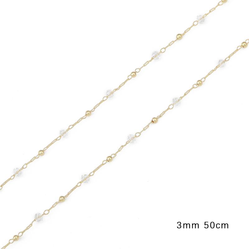 50 см медная цепочка на руку, подвеска для DIY ожерелья, браслета, аксессуары для изготовления ювелирных изделий, принадлежности ручной работы