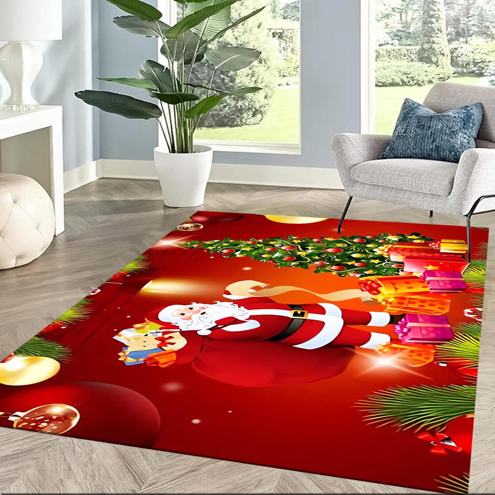 Christmas 355 Carpet Design for Outdoor Decorate room Balcony Foyer Anti-slip Rug Decorate Offices Perfect Birthday/Christmas Gift Idea