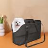 Large Capacity Puppy Shoulder Handbag Breathable Pet Carrier Purse Dog Carrier Bag  Outdoor