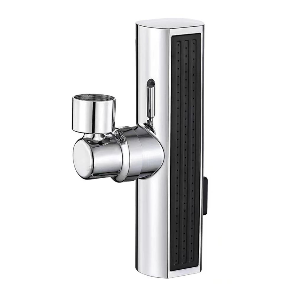 Кухонный смеситель распылитель вращающийся аэратор фильтр насадка брызгозащищенная удлинительная головка три режима водосберегающая насадка-распылитель