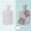 Cute and Adorable Bear Rubber Hot Water Bottle for Home Use, Large Water-Filled Bag for Student Dormitory, Carefully Selected Hot Water Bottle Cover
