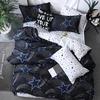 WTEMPO Bedding Sets Printed King Queen Size Butterfly Duvet Quilt Bed Covers Linen Bedclothes