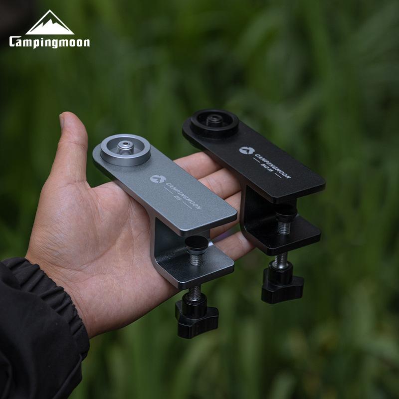 CAMPINGMOON Z18 Настольное расширение для кемпинга Аксессуар Держатель для газового баллона Лампа Горелка Плита для обогрева Зажим для крепления столешницы