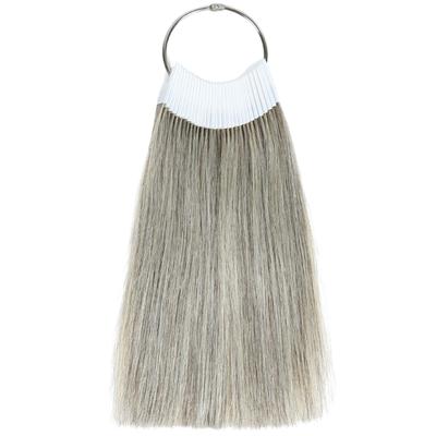 BUMMSEVEN Natural Human Hair Bundle Color Light Всего 30 Длина Приблизительно Цвет Парикмахера Краска Для Волос Таблица Цветов 100% Тест, Серый, Кусочки,