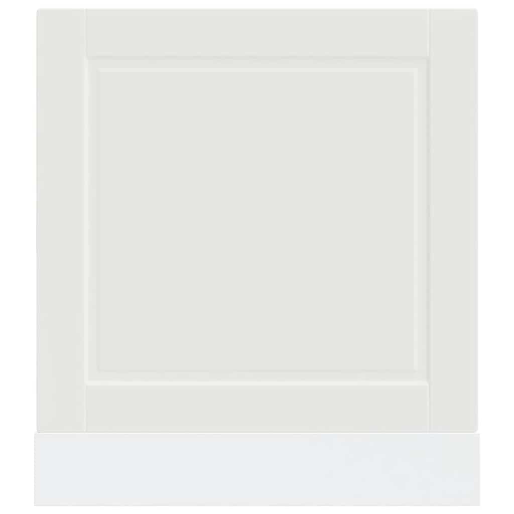 Dishwasher Panel Porto White 60 x 1.5 x 57 cm Wood Based Material