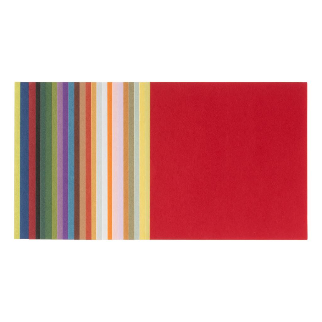 Washi Kawasumi Japanese Colors Colored Washi Paper Origami 15 x 15 cm 25 Colors 4 Sheets Each Total 100 Sheets