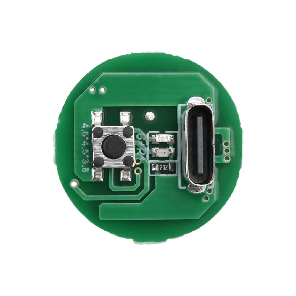 3-4,2 В Плата драйвера фонарика Печатная плата для DIY Type-c Порт зарядки Интегрированный модуль зарядки и разрядки Световой аксессуар