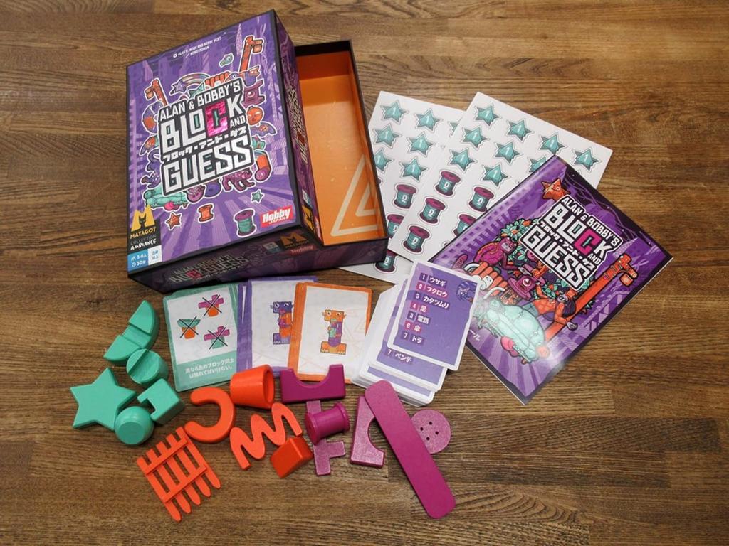 Настольная игра Block and Guess японская версия