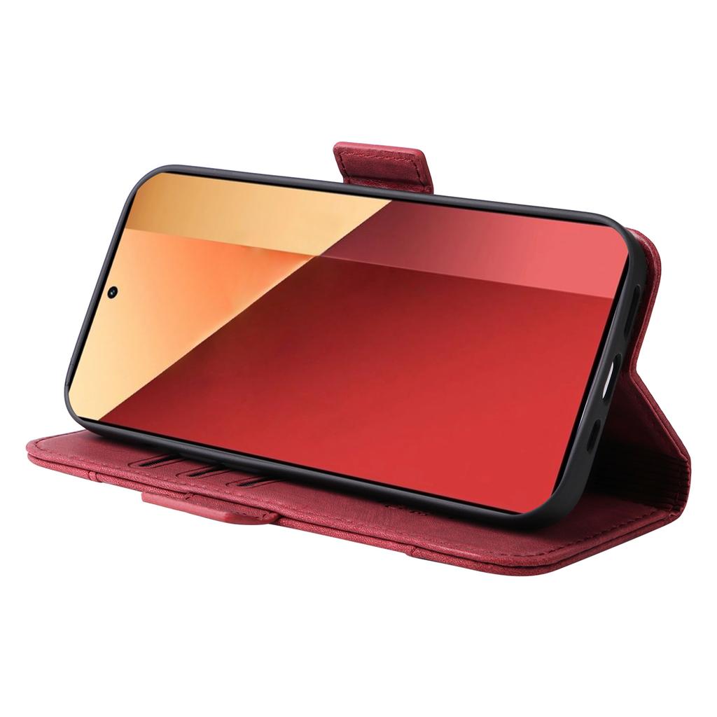 BETOPNICE 001 for Xiaomi Redmi Note 14S 4G/Note 13 Pro 4G/Poco M6 Pro 4G Case with Hand Strap Leather Wallet Cover