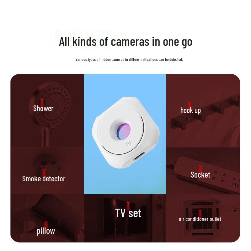 Скидка для новичков: Инфракрасный детектор камер для защиты от подглядывания для отелей