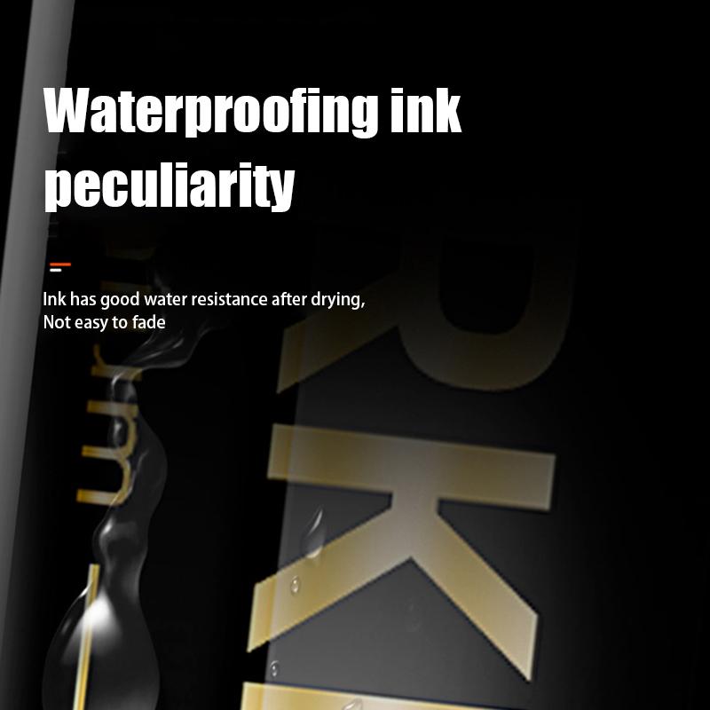 1Pc Mirror Marker Pen 1Mm Diy Reflective Paint Pens Mirror Markers Chrome Gold Sliver Bronze Marker Car Styling Art Craftwork