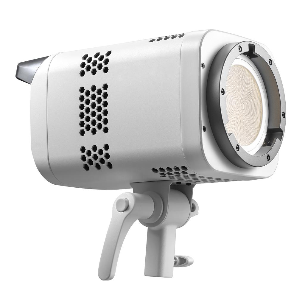 Фотостудийный LED-светильник LE200D COB 220 Вт, управление DMX Bluetooth, цветовая температура 5600K, сопряжение NFC, охлаждающий вентилятор для