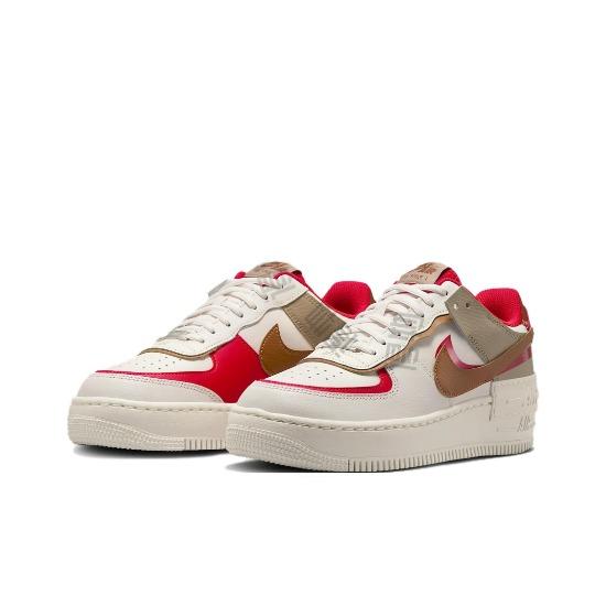 Nike Женские Air Force 1 Shadow 'Phantom Fire Red Khaki' HQ3400-030