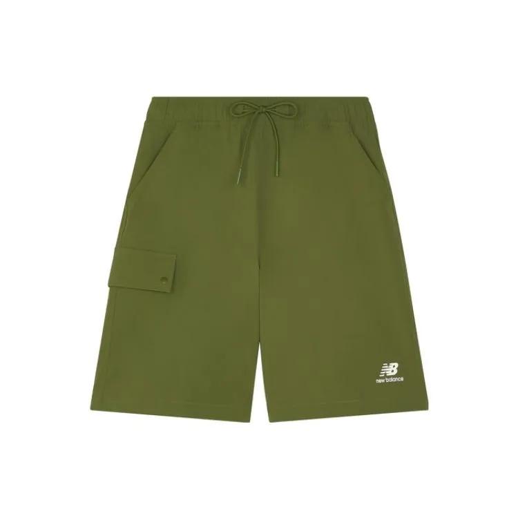 New Balance Casual Shorts Women's Green (Unisex) Casual Shorts AWS22319 GEH