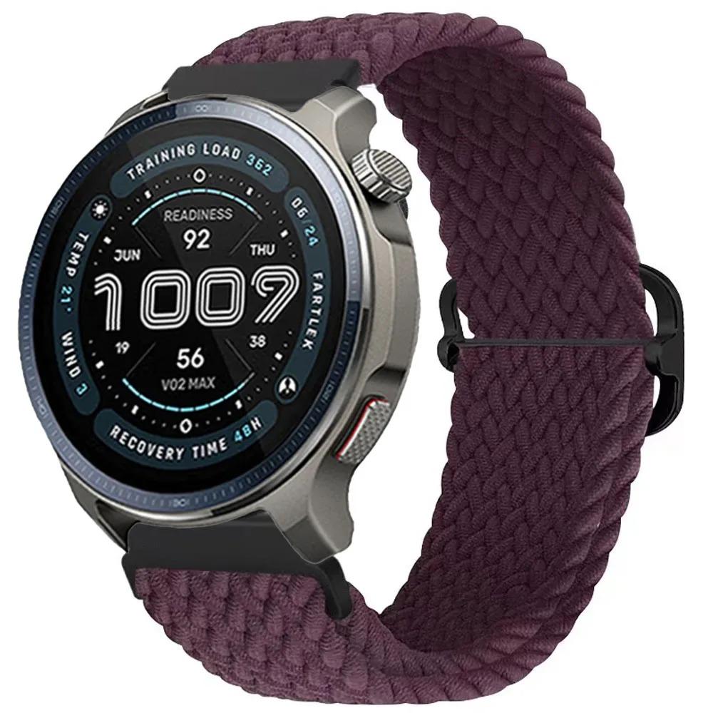 22 мм 20 мм Нейлоновый ремешок для Amazfit Balance 2 1/Bip 6 5 Спортивный браслет Ремешок для часов Correa для Amazfit GTR 47 мм/GTR 4 3/GTS/Active 2