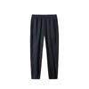 Training Series Solid Color Mid-Rise Comfortable Breathable Versatile Cuffed Knitted Sports Pants Women Pants Black 162447314-1
