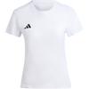 Adizero Essentials Беговая футболка Slim Fit с коротким рукавом Женская Топы Белый IN1173