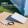 3M/10FT High Quality 100W PD USB Type-C Mini Starlink Charge Cable Waterproof PVC Jacket USB C to DC Power Cords