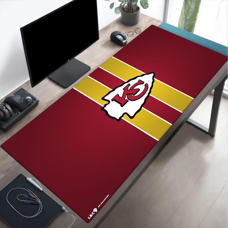Kansas City Chiefs Logo Mouse pad Mouse pad, Gaming Mouse Pad, keyboard pad, Desk Decor for computer notebook Fan Gift Birthday Gift