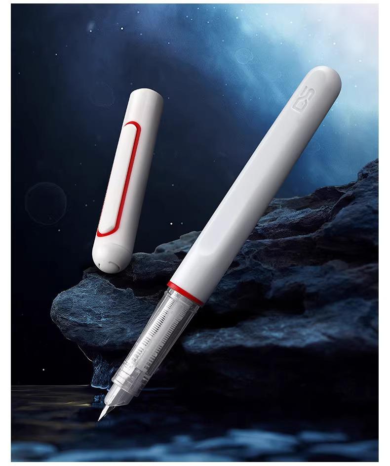 Перьевая ручка "Капсула времени Dot Stone" DS-7154, Каллиграфическая тренировочная ручка третьего сорта с EF/F пером, Дизайн космической капсулы