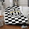 Juventus FC Print Flannel Blanket High Quality Warm Comfortable Cover for All Seasons Perfect for Gifts Home Decor